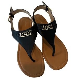 Liz Claiborne LC Tessa Brown Memory Foam  Thong Sandal Womens Size 11‎